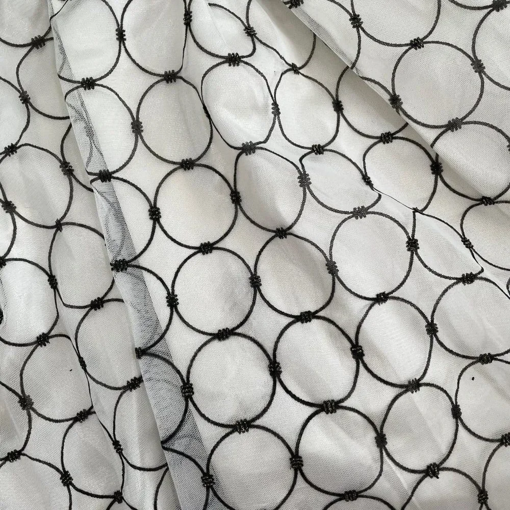 Girls Jona Michelle Black and White Formal Dress Size 8